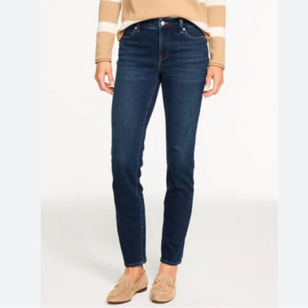 💚2/$20 Talbots Simply Flattering Collection Skinny Ankle Jeans 6P